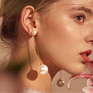 Pearl Statement Earrings